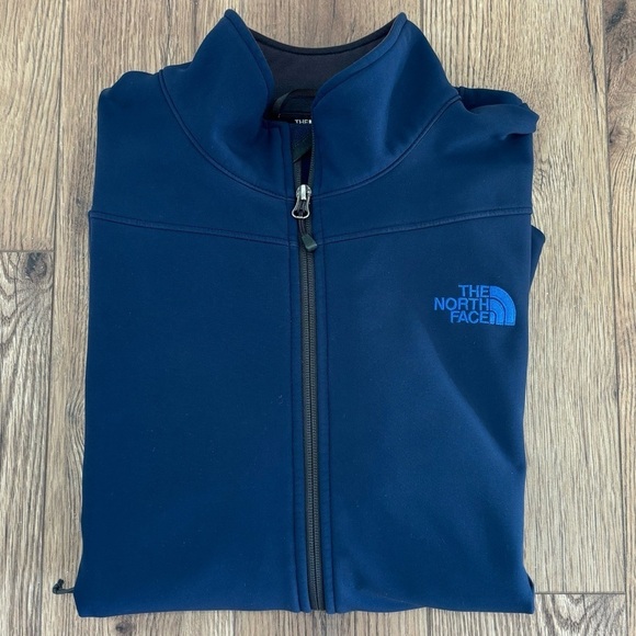 Men's Navy North Face Jacket Size Medium - Picture 1 of 7